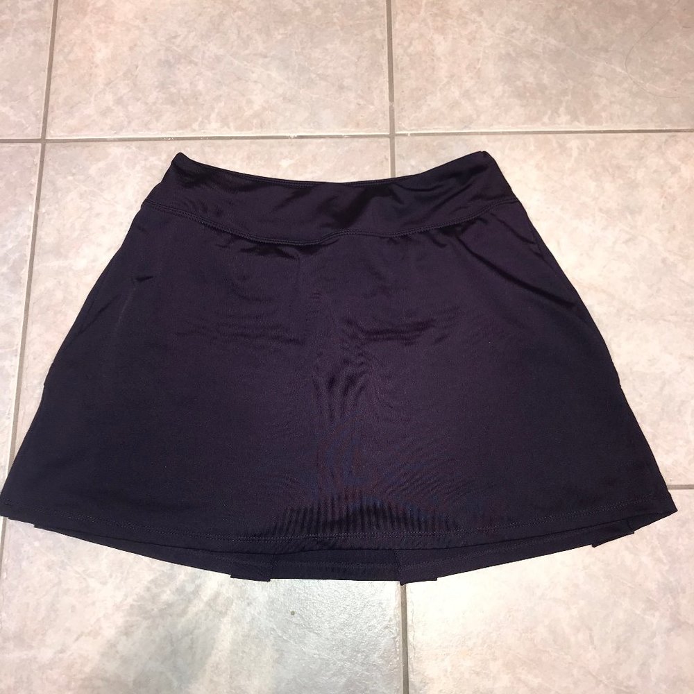 Dark Purple Tennis Skirt